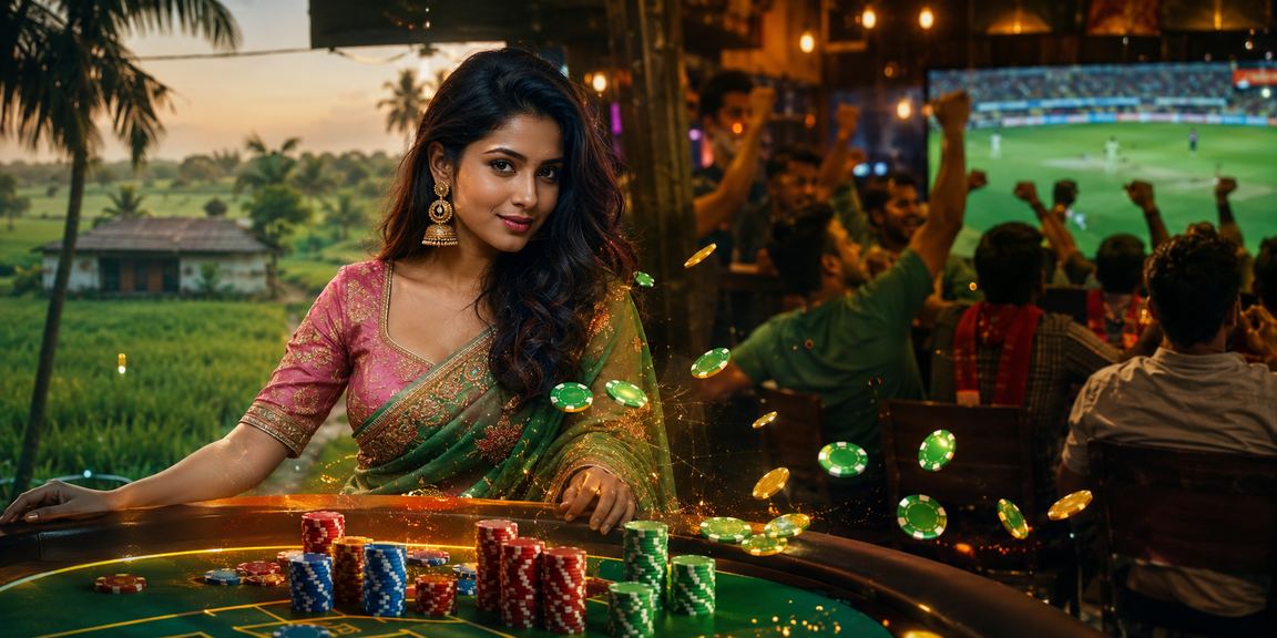 গাজীপুরে ক্রিকেট বেটিং উপভোগ করছেন বাংলাদেশি তরুণ